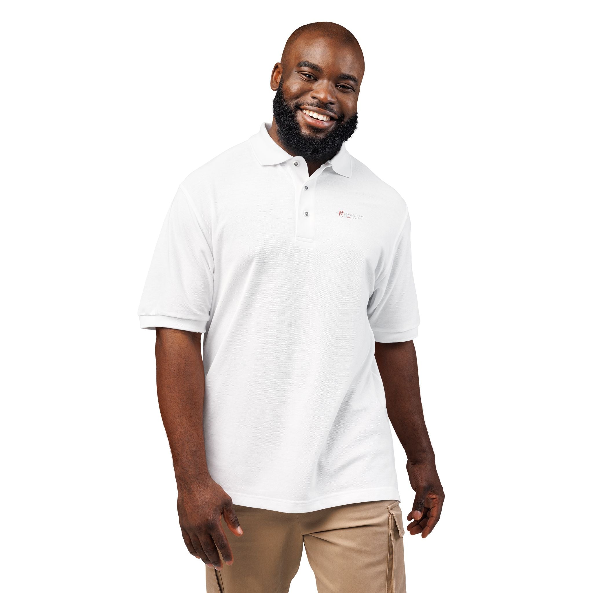 Stylish Embroidered Unisex Polo Shirt, Casual Wear, Gift for Him/Her, Office Attire, Summer Fashion